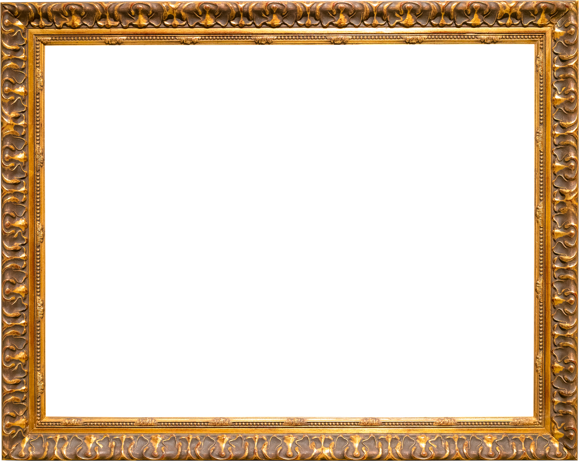 Ornamental Wooden Picture Frame Cutout